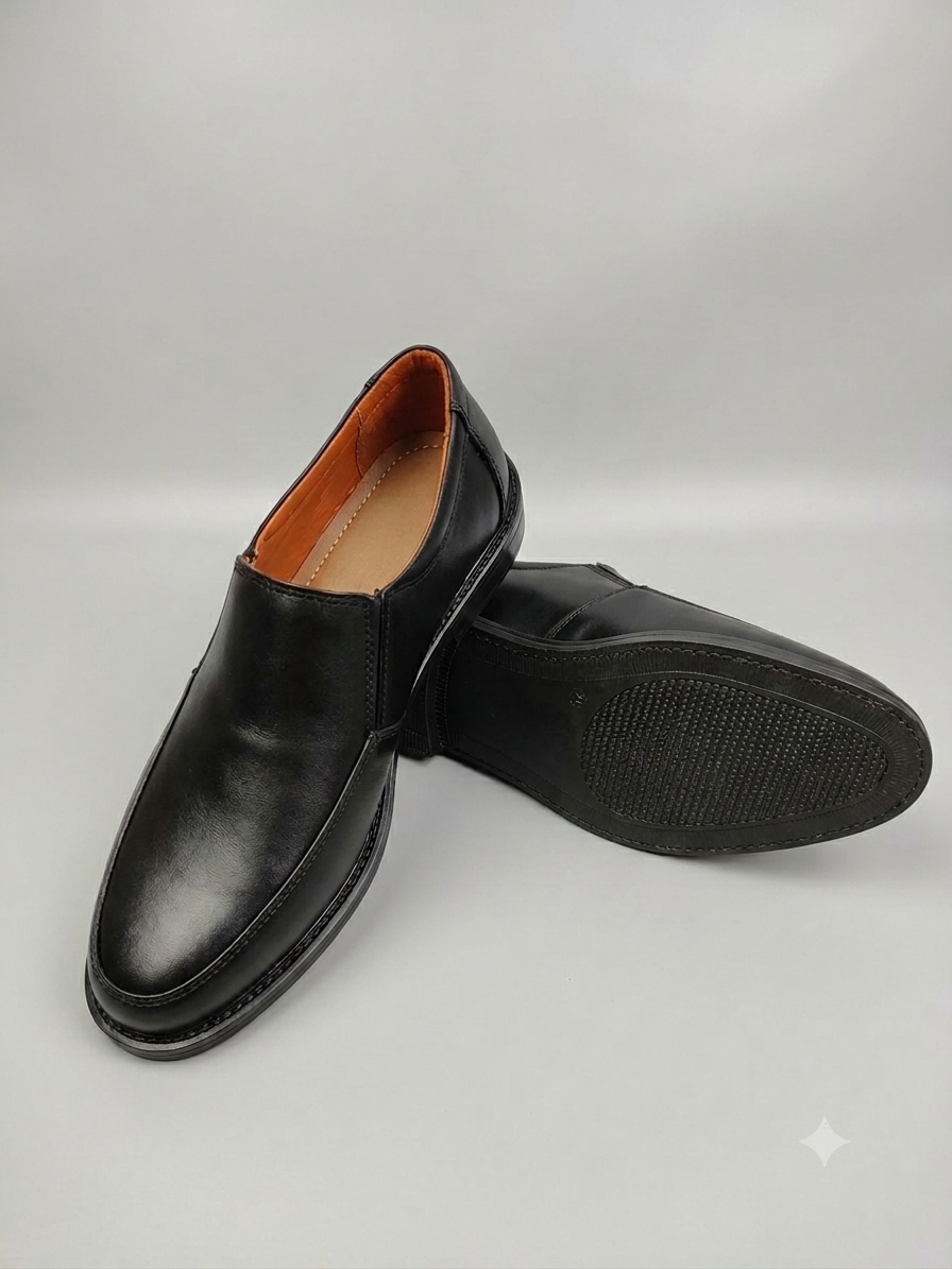 Formal Black Venetian Loafers