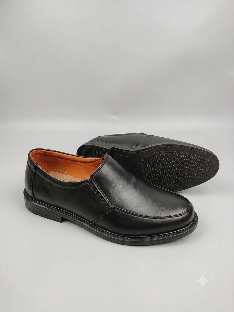 Formal Black Venetian Loafers