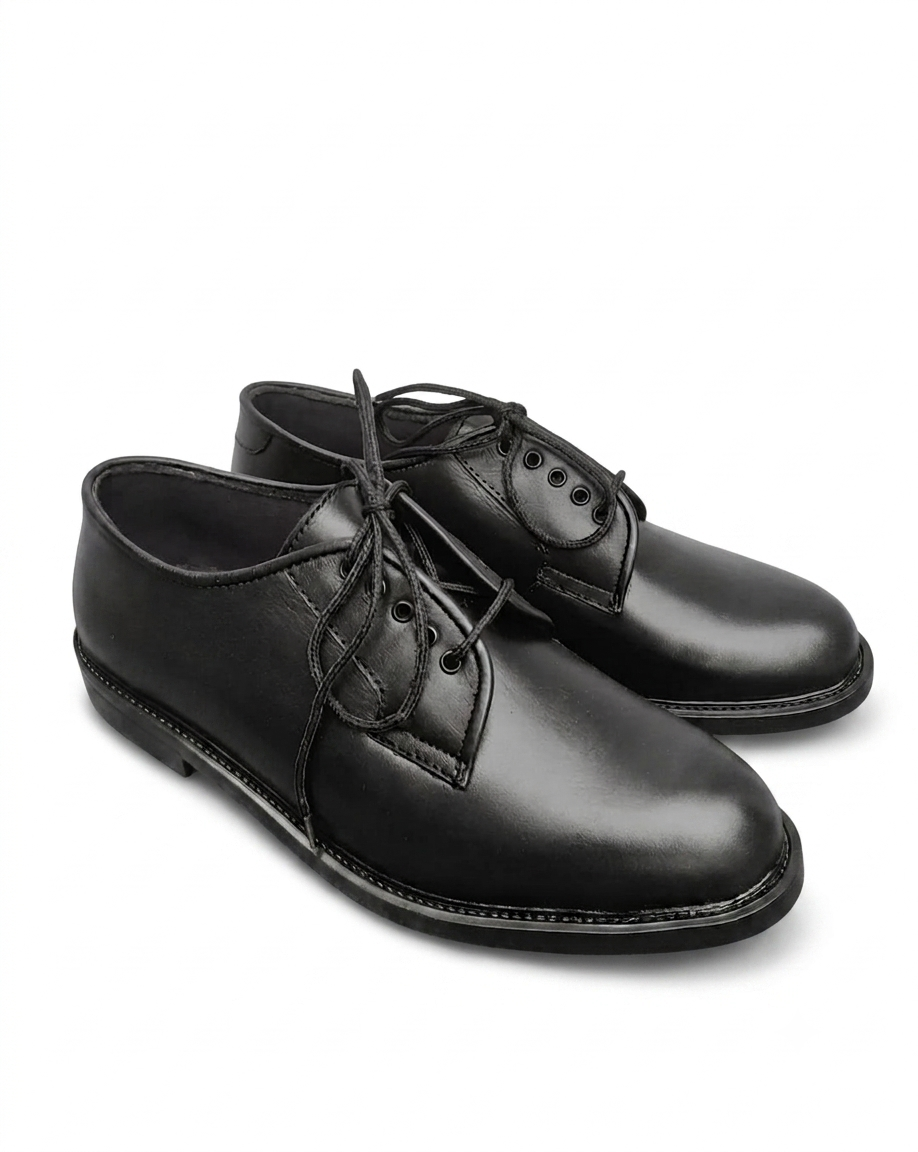 Plain Derby Shoes
