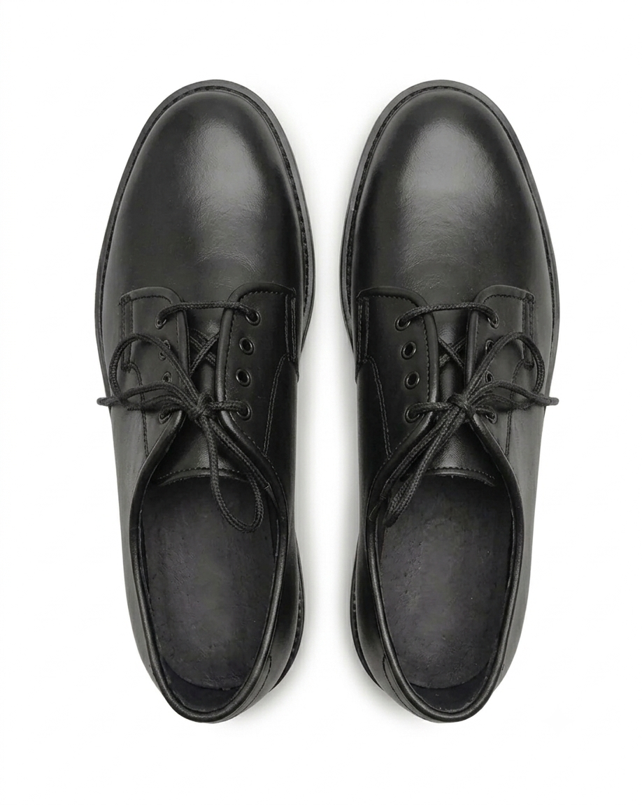 Plain Derby Shoes